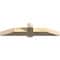 Ekena Millwork Eugene Rough Sawn Timber Gable Bracket, Douglas Fir, 60"W x 12"H x 6"D x 6"F, 5/12 Pitch GBW060X12X0606EUG00RDF - alternate 5